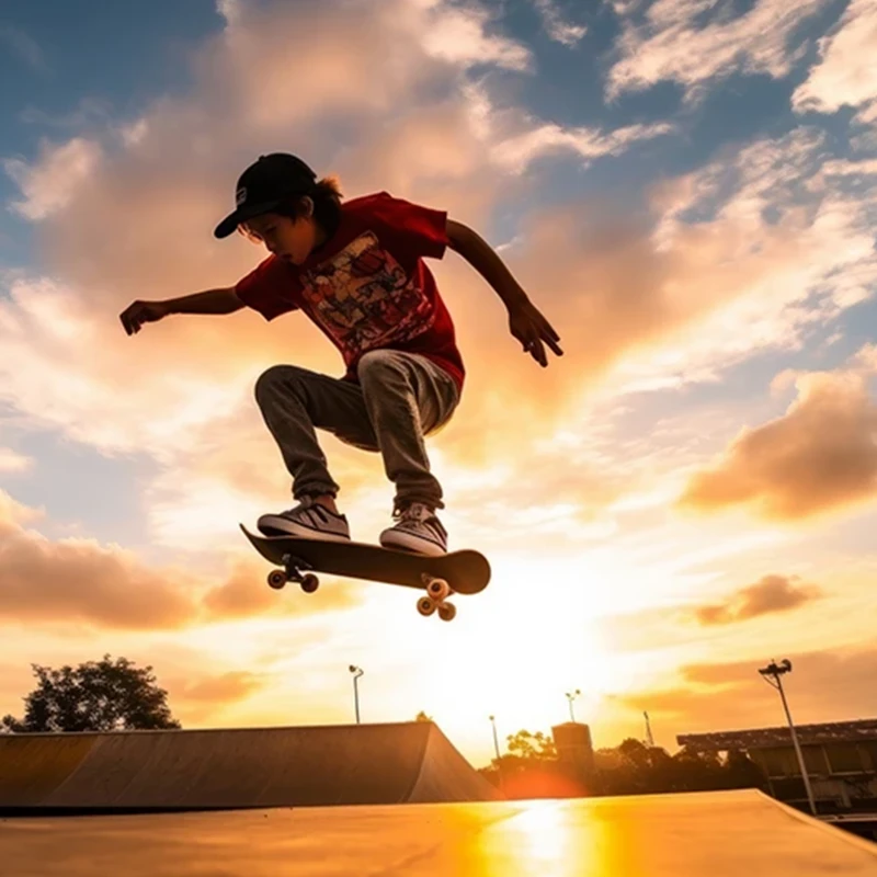 Skateboarding Lesson